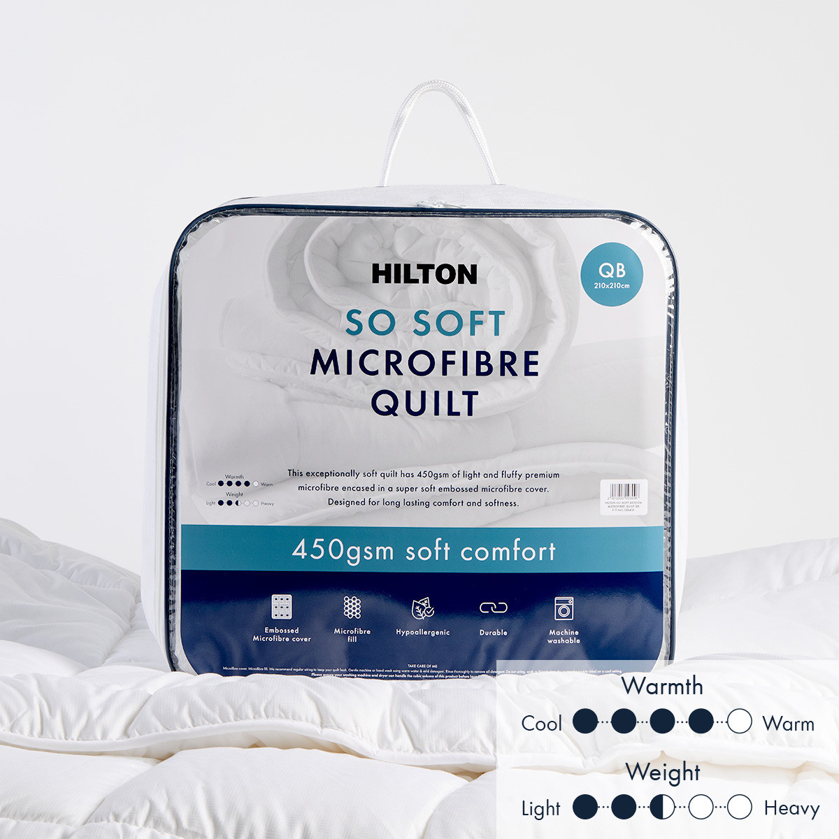 So Soft 450gsm Microfibre Quilt