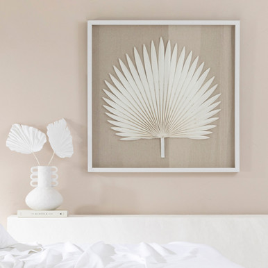 Tully White Fluted Side Table [HABLTULLY22A] - Pillow Talk