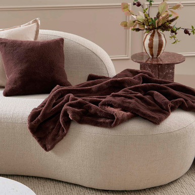 Nevada Faux Fur Throw - Pillow Talk