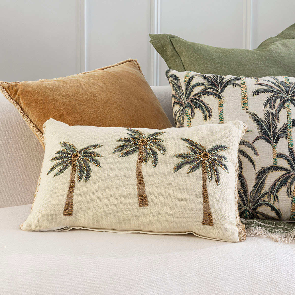 Benoa Feather Cushion