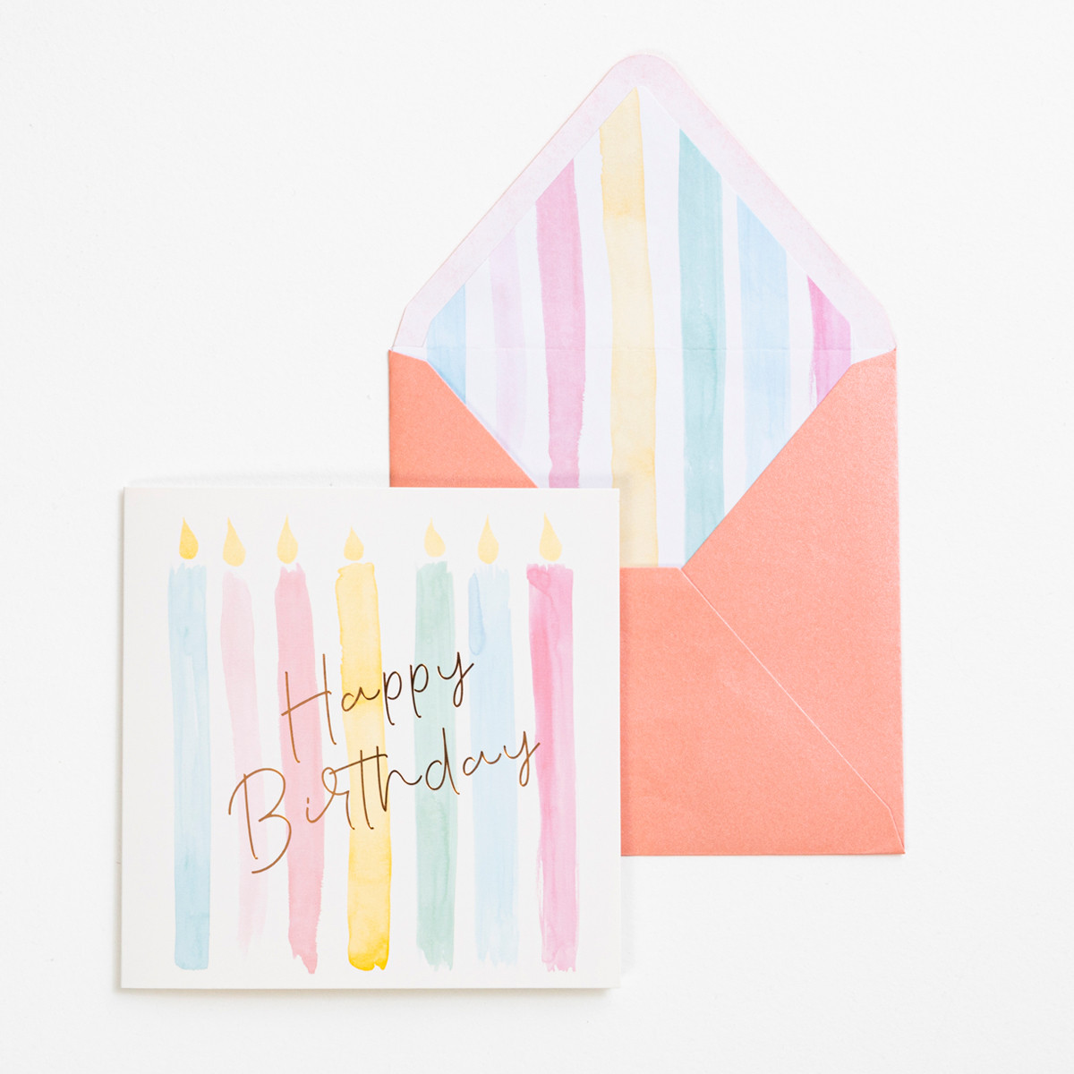 Gelati Candles Greeting Card