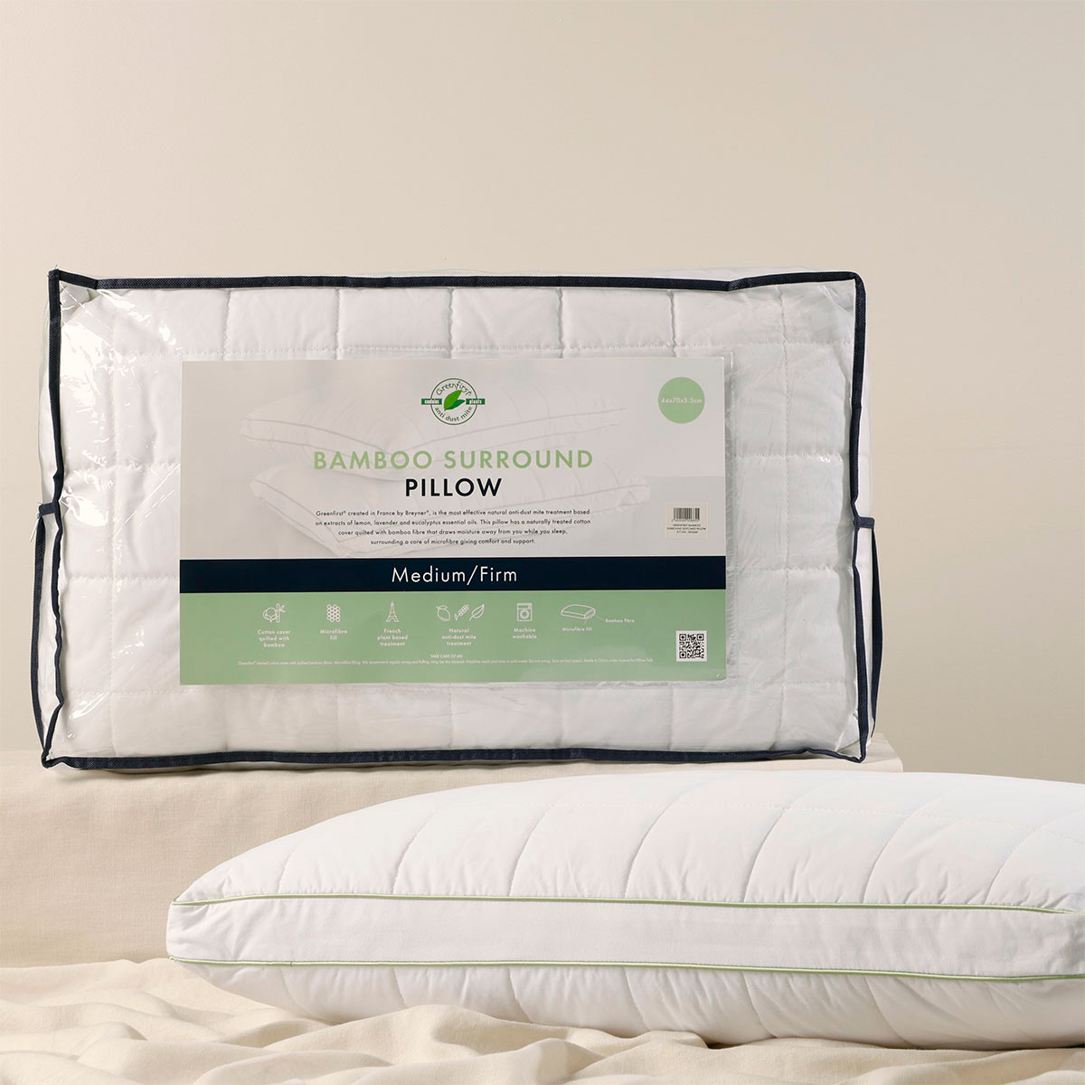 Bamboo Surround Medium/Firm Pillow