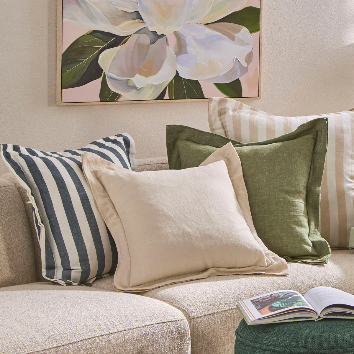 Frankie Feather Cushion