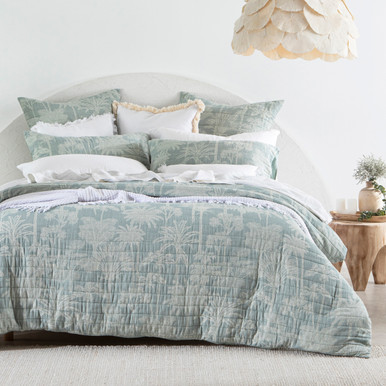 Isola Quilted Quilt Cover Set [HABBISOQC22]