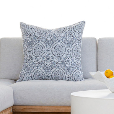 pillow talk blue cushions