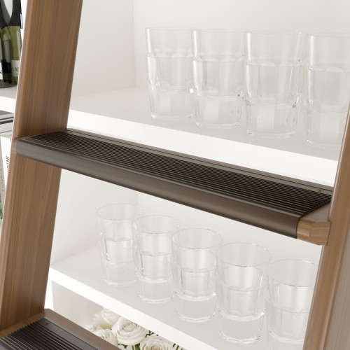 Metal Step Tread, Oil Rubbed Bronze, for 20 in. Wide Ladders