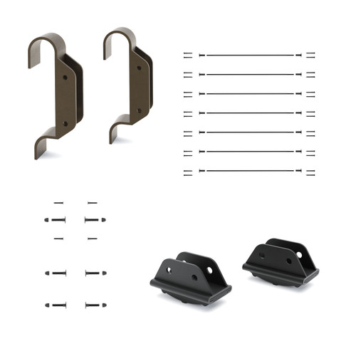 Non-Skid Foot with Double Hook Kit for 20" Ladder, Oil Rubbed Bronze