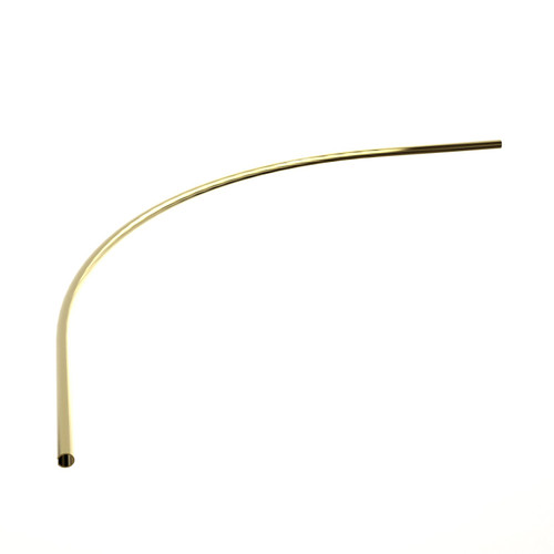 Classic No. 1, 6ft Curved Classic No. 1, Steel Track, 30in Radius, Polished Brass