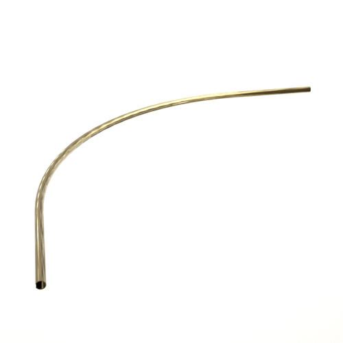 Classic No. 1, 6ft Curved Classic No. 1, Steel Track, 30in Radius, Satin Brass