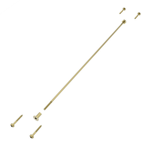Classic #1 Step Support 20" Polished Brass