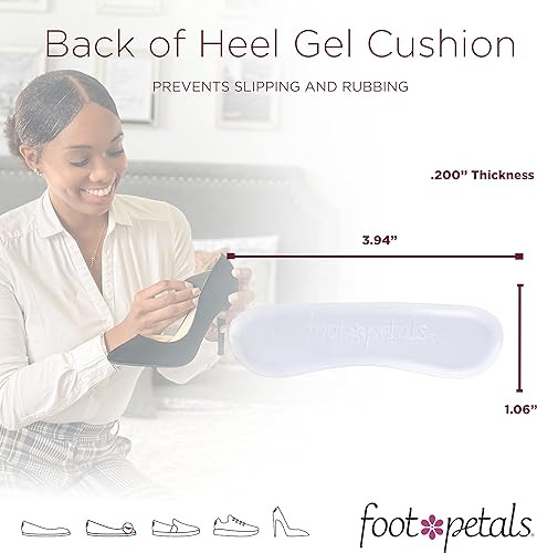 Back of Heel Cushions Gel Great for Heels and Flats Fancy Feet by Foot Petals Foot Petals UK