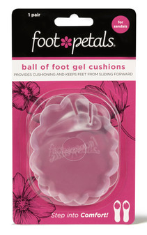 Insoles for Sandals & Flip Flops - Clear Technogel in Packaging - by Foot Petals