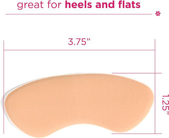 Back of Heels Cushions - Dimensions