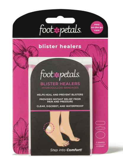 Blister Healers - Hydrocolloid Bandages - New Packaging Front - by Foot Petals