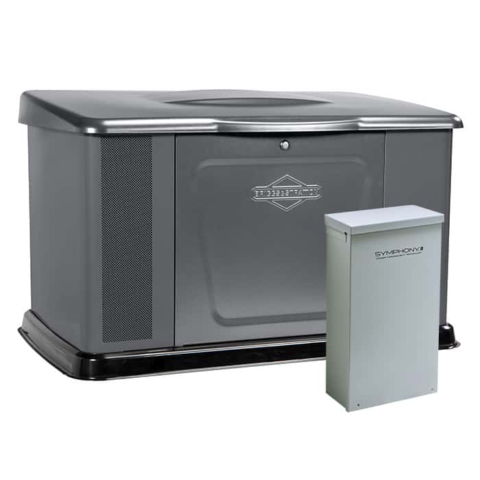 Briggs and Stratton 20 kW Standby with 200-Amp SE-Rated ATS and Symphony II Power Management