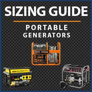 Sizing Guide for Portable Generators