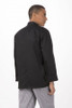 BASTILLE Black Basic Chef Coat Back