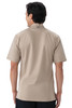 Back-collar apron holder with snap tab on Men’s Springfield Chef Coat