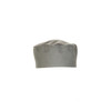 Cool Vent Chef Beanie in Grey with adjustable Velcro closure