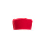 Cool Vent Chef Beanie in Red with heat- and moisture-wicking top