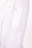 Womens White LANSING Chef Coat Sleeve Pocket