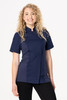 Women’s Springfield Chef Coat in Navy with tailored fit and Cool Vent panels