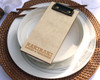 Mini Clipboard Restaurant Check Presenter In Natural Birch