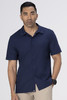 Durham Snap Work Shirt in Navy for professional restaurant and hospitality uniforms