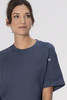 Short raglan sleeve on Aryes Unisex Crew Shirt for enhanced shoulder mobility