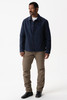 25/7 Utility Chore Coat in Navy with tailored fit and durable cotton canvas construction