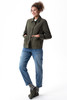 25/7 Women's Utility Chore Coat in Olive with modern workwear styling and reinforced pockets