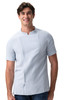 Men’s Cardiff Chef Coat in Breeze with short sleeves and hidden snap closure