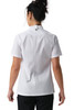 Back view of Women’s Somerville Chef Coat showing relaxed silhouette and apron tab