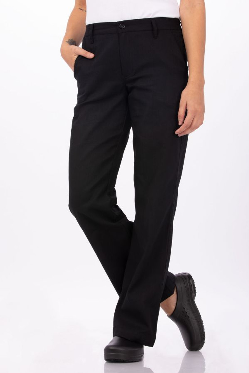 Buy Wardrobe Solid Black Formal Trousers from Westside