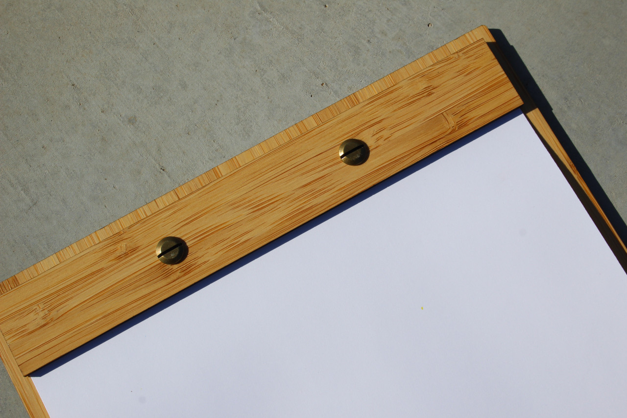 BAMBOO Wood Menu Holder / Menu Board