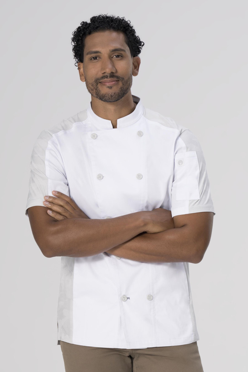 Mojave Short Sleeve Chef Coat CBN02