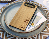 Custom Wood Mini Clipboard Check Presenters