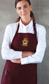 EMBROIDERED MOTIF DESIGNER APRONS