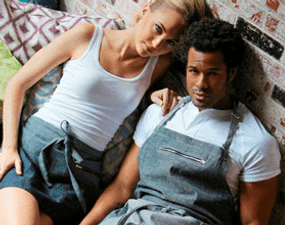 Denim + Aprons + Urban Style = the PERFECT look!