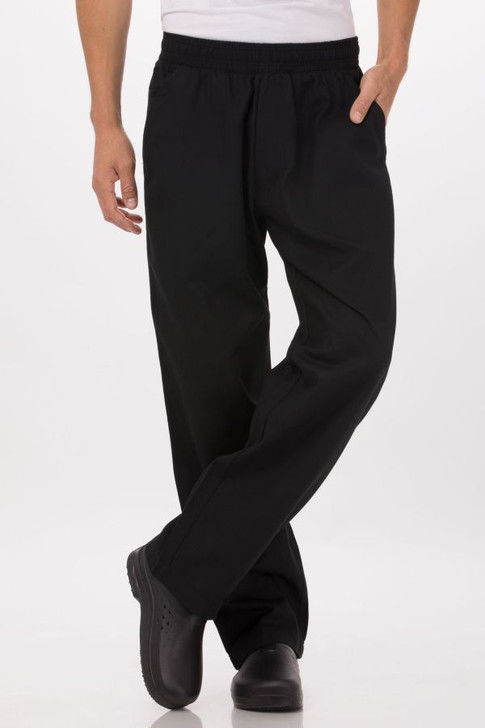 Better Built Black Baggy Chef Pants