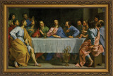 Last Supper by Champaigne Framed Art