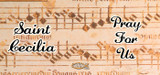 St. Cecilia Sheet Music Mug