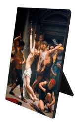 The Flagellation of Christ Vertical Desk Plaque