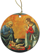 Nativity by Ghirlandaio Ornament