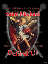St. Michael Defend Us Poster