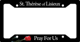 St. Therese of Lisieux Plate Frame