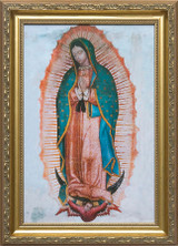 Our Lady of Guadalupe Full Image - Standard Gold Framed Art