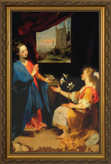 Annunciation by Barocci Framed Art