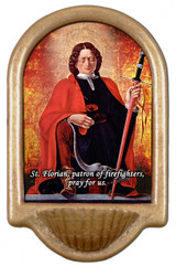 St. Florian Holy Water Font