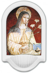 St. Clare Holy Water Font